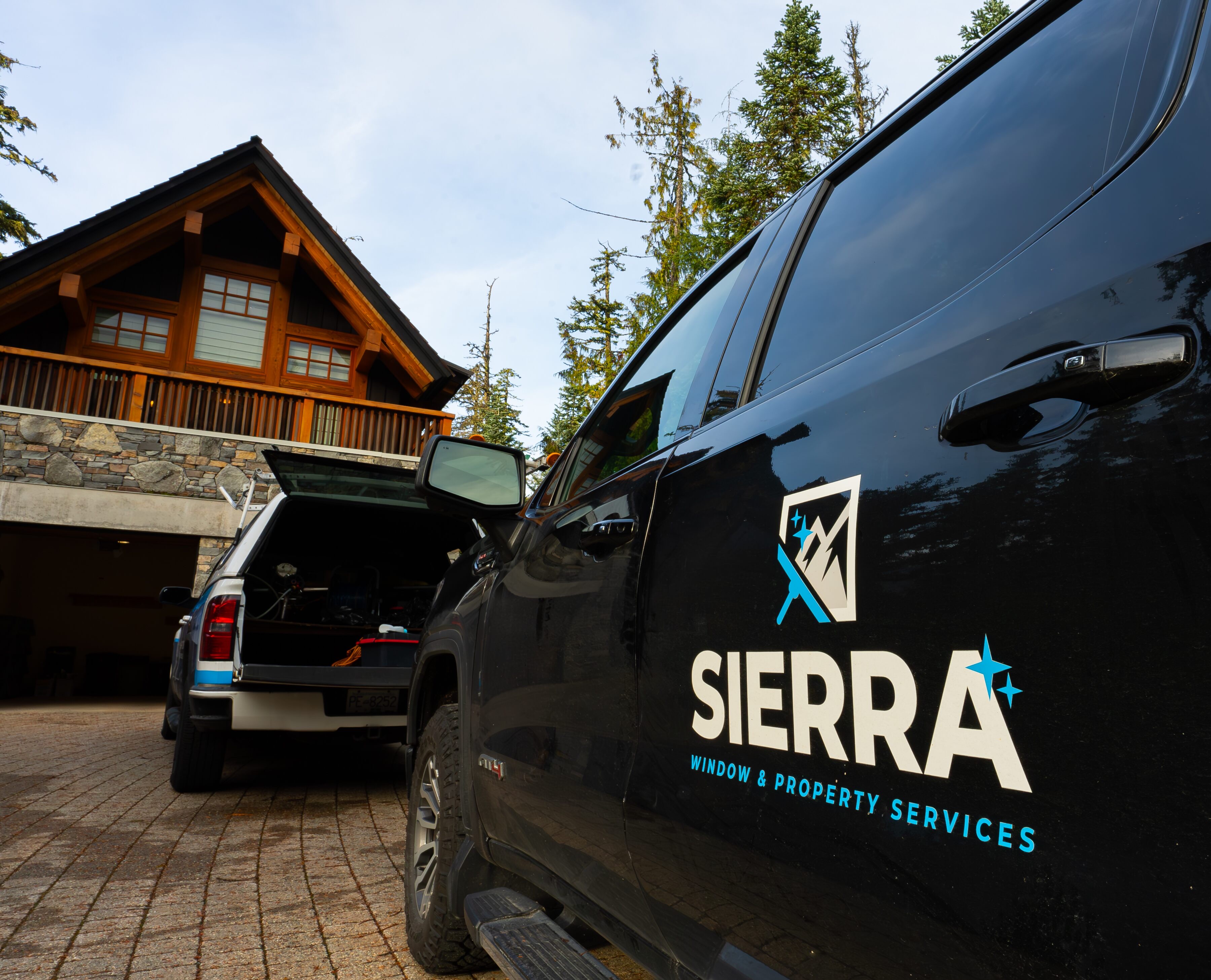 Soft washing in Whistler