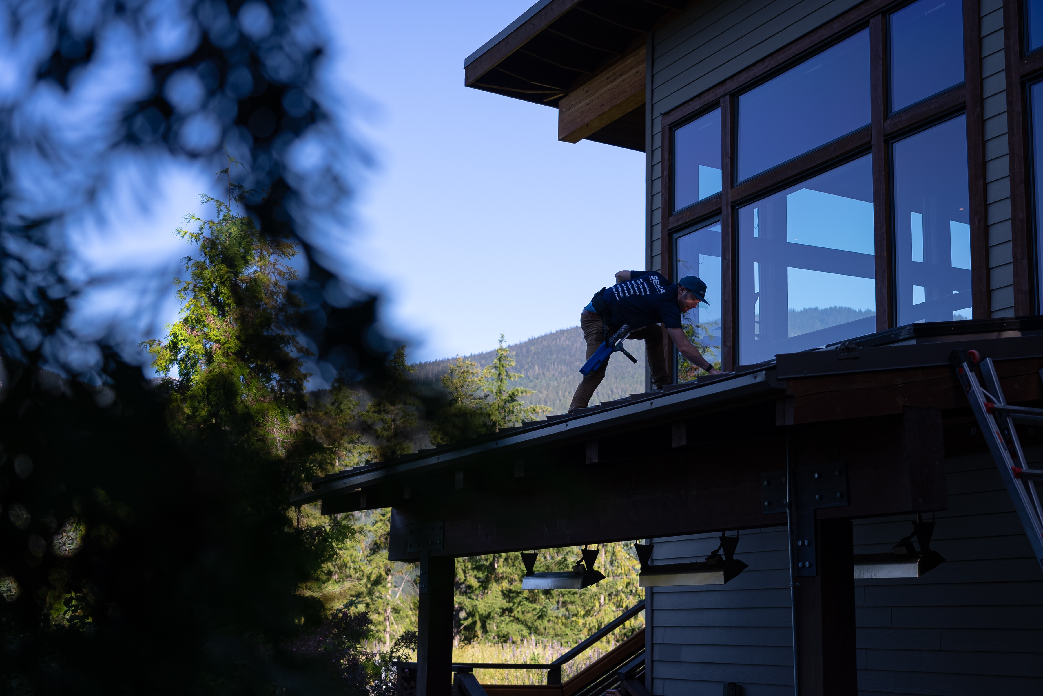 Gutter cleaning in Whistler