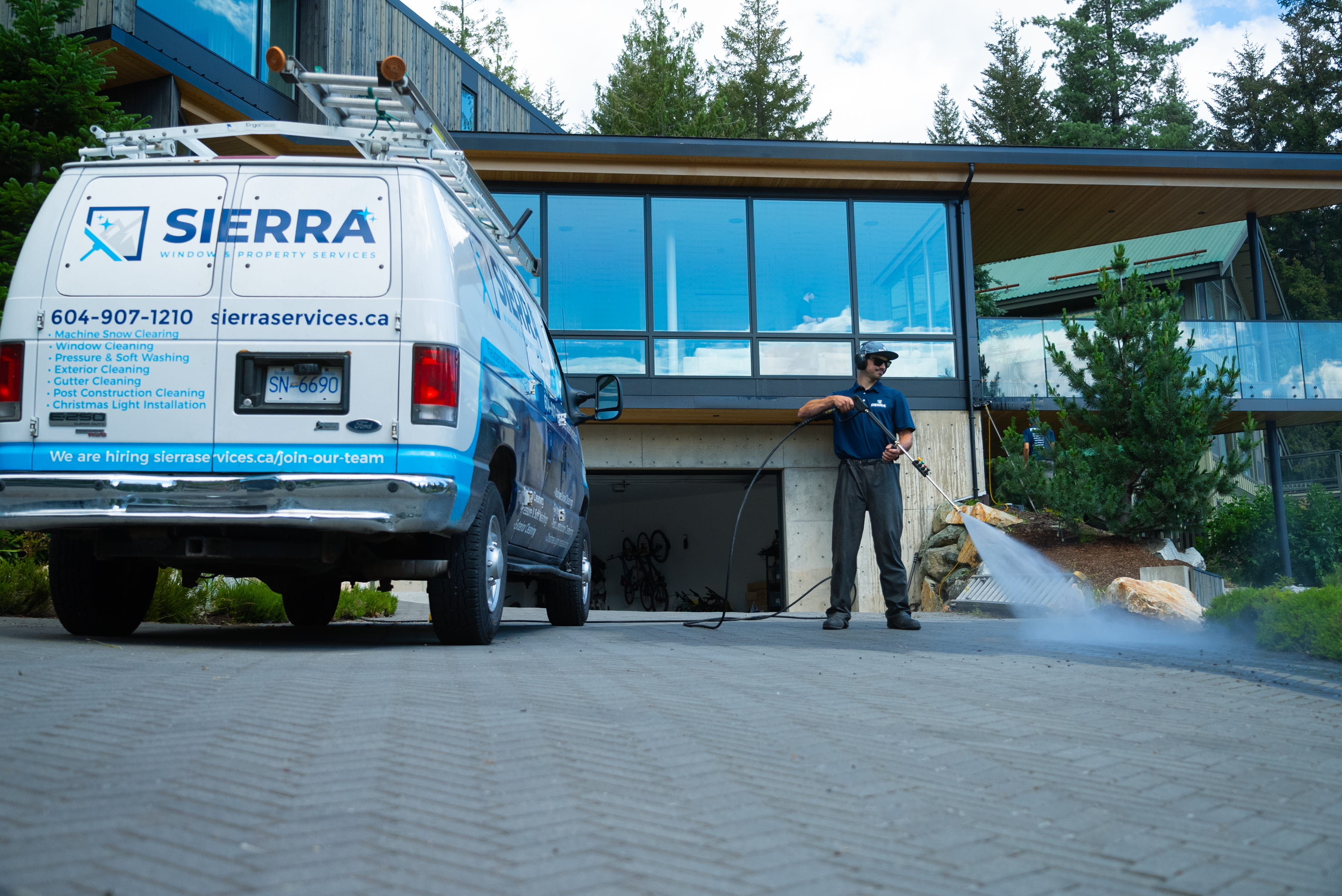 Sierra Services property cleaning in Whistler BC